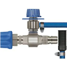 ST160 WITH METERING VALVE & STAINLESS STEEL PLUG & COUPLING.-1.6mm