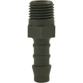 HOSE TAIL PLASTIC TAPERED MALE-1/2" TM X 12mm