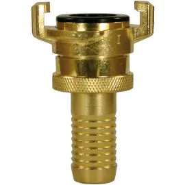 GEKA BAYONET SUCTION COUPLING WITH HOSE TAIL-13mm (1/2")